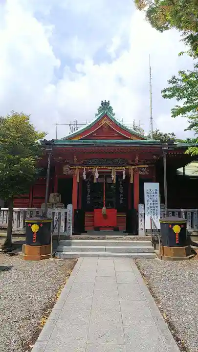 (芝生)浅間神社の本殿・本堂