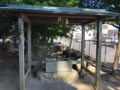 神戸神舘神明社の手水舎