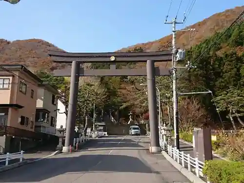 函館八幡宮の鳥居