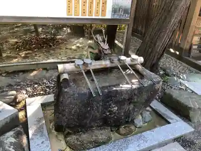 添御縣坐神社の手水舎