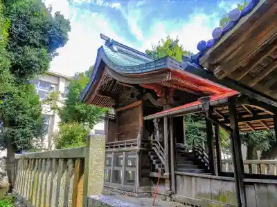 八幡社の本殿・本堂