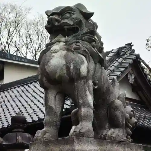 住吉神社（入水神社）の狛犬