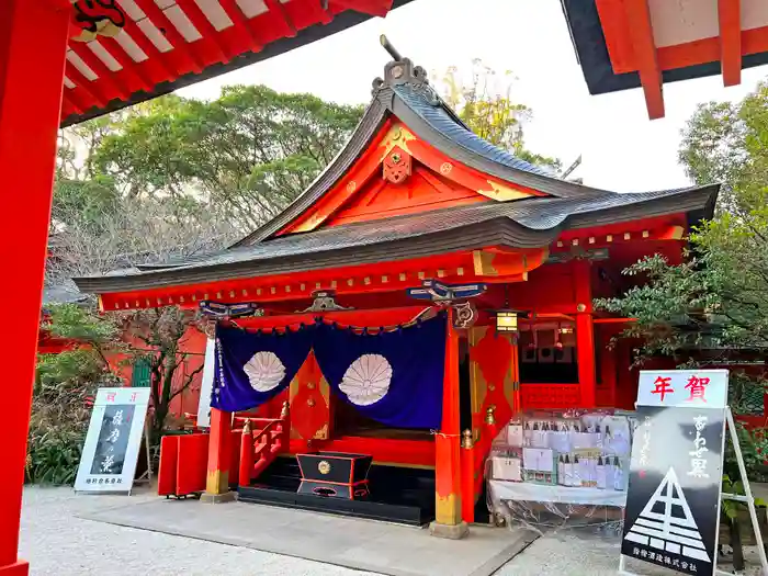 枚聞神社の本殿