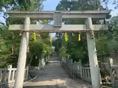 白山宮の鳥居