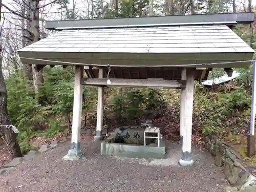 足寄神社の手水舎