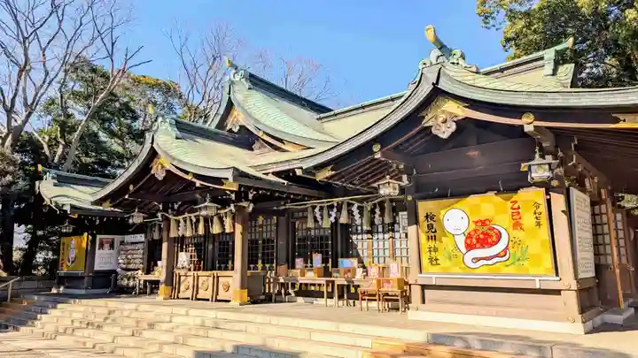 検見川神社の本殿・本堂