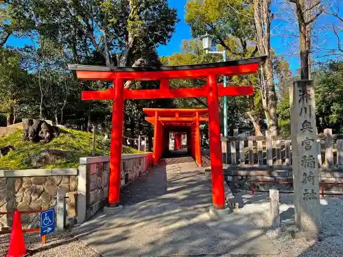 深川神社の鳥居