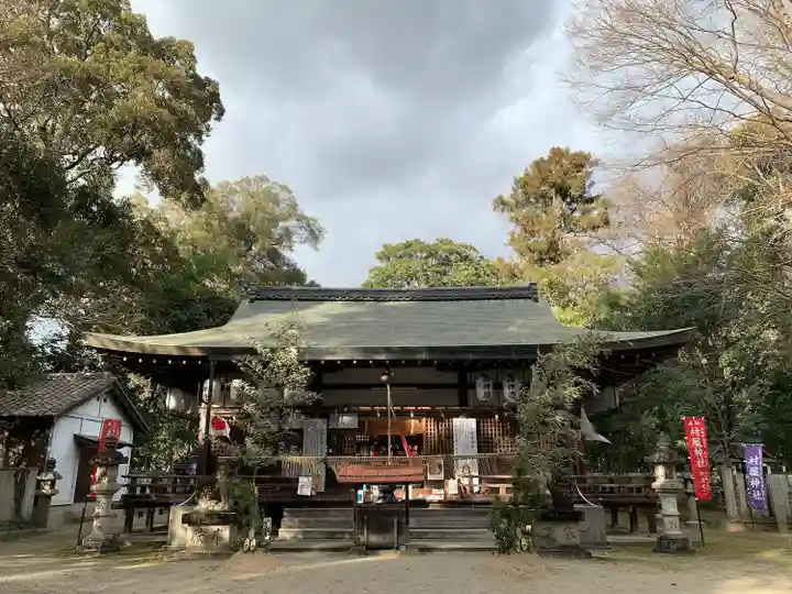 村屋坐弥冨都比売神社の本殿・本堂