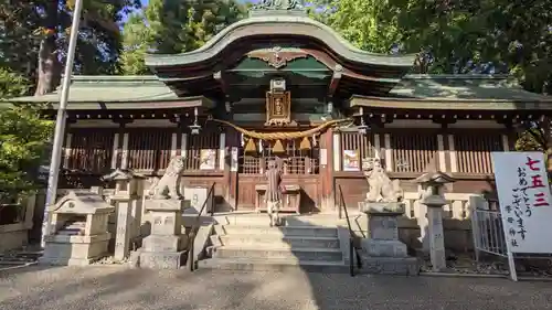 挙母神社の本殿・本堂