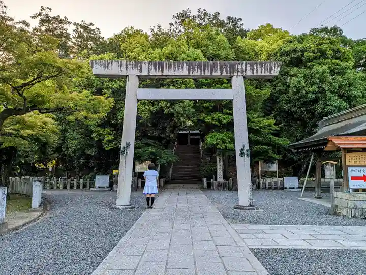 白山神社(二子町)の鳥居