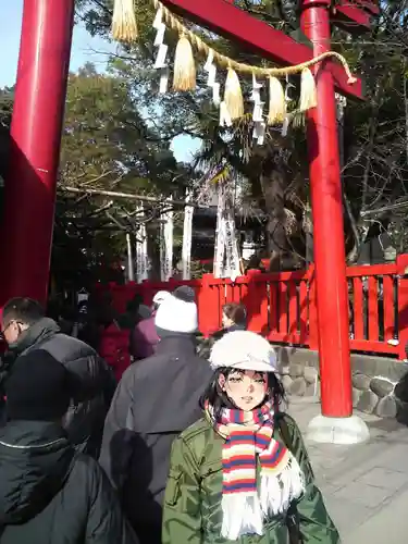 千代保稲荷神社の鳥居