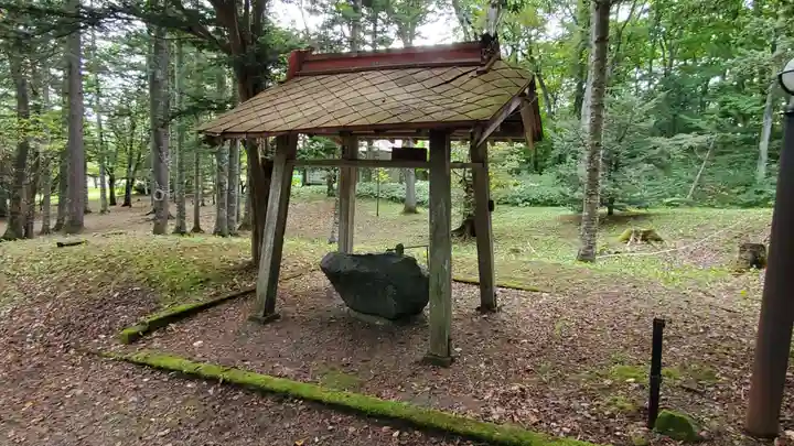 弟子屈神社の手水舎