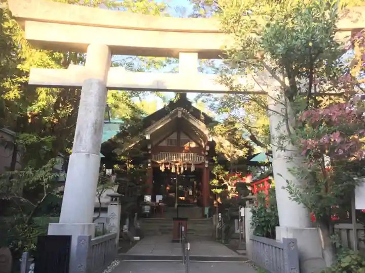 江東天祖神社の鳥居