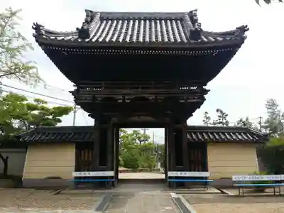 道明寺の山門・神門