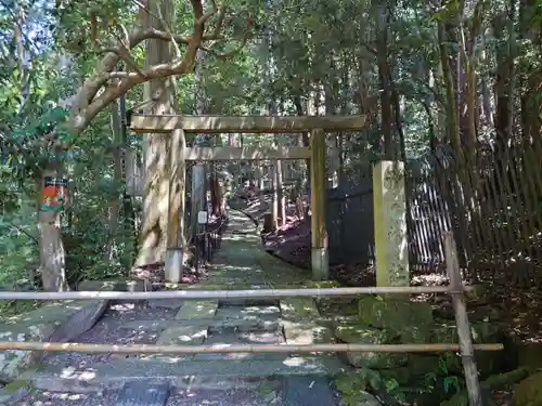 神明神社の鳥居