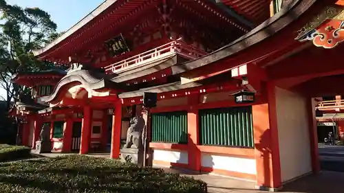 千葉神社の山門