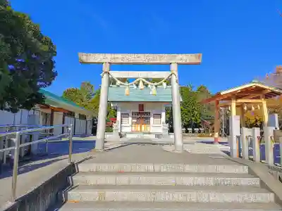 神明社（岩崎神明社）の鳥居