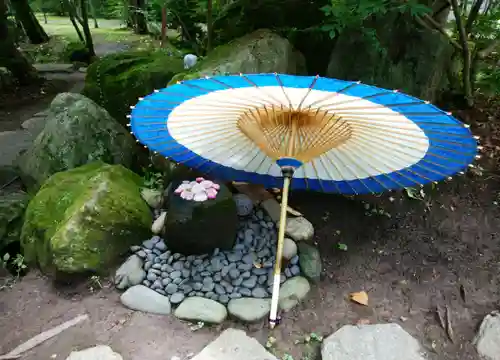 帯廣神社の手水