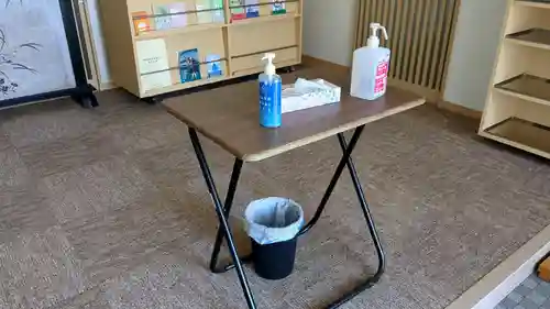 曹渓寺の感染症対策