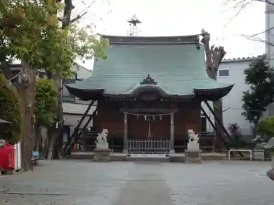 三島神社の本殿・本堂