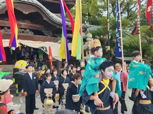 赤穂八幡宮のお祭り