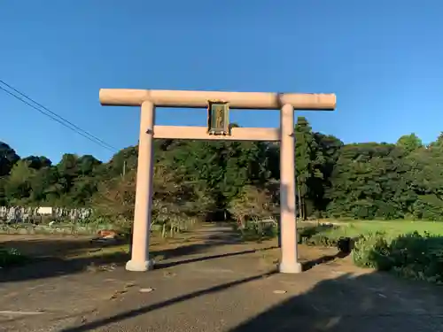 御嶽神社の鳥居