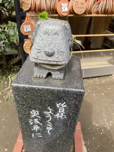 今戸神社の狛犬