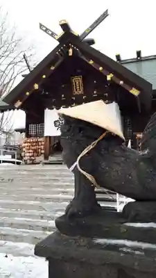 札幌諏訪神社の狛犬