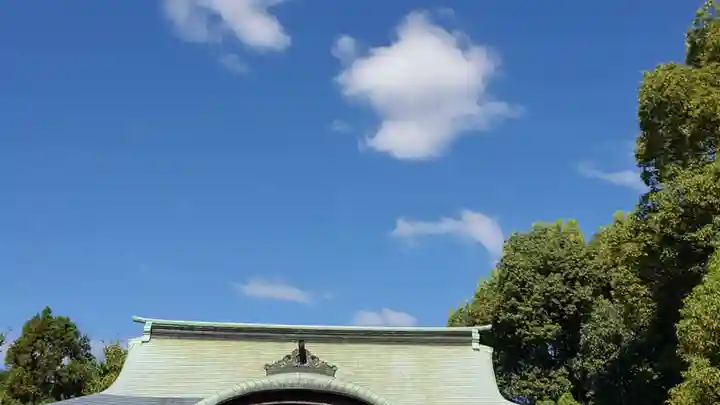 溝旗神社(肇國神社)の自然