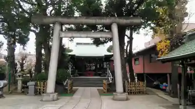 小村井 香取神社の鳥居