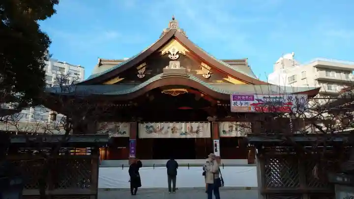 湯島天満宮の本殿・本堂