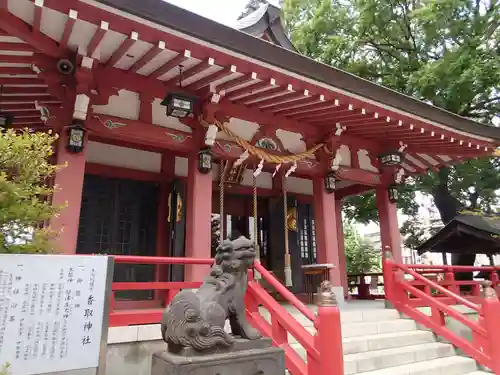 越谷香取神社の本殿