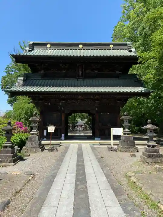 妻沼聖天山歓喜院の山門・神門
