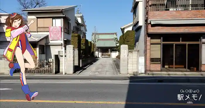 東昌寺の山門