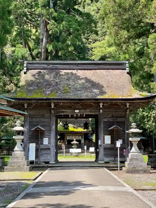 若狭姫神社(若狭彦神社下社)の山門・神門