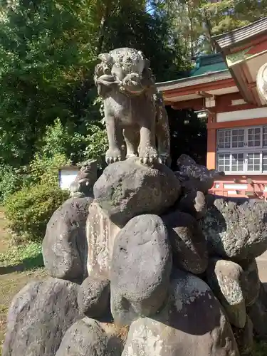 寒田神社の狛犬