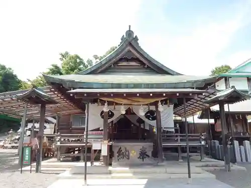 針綱神社の本殿・本堂