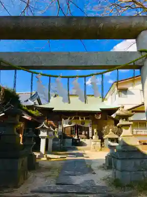 加波山普明神社の本殿・本堂