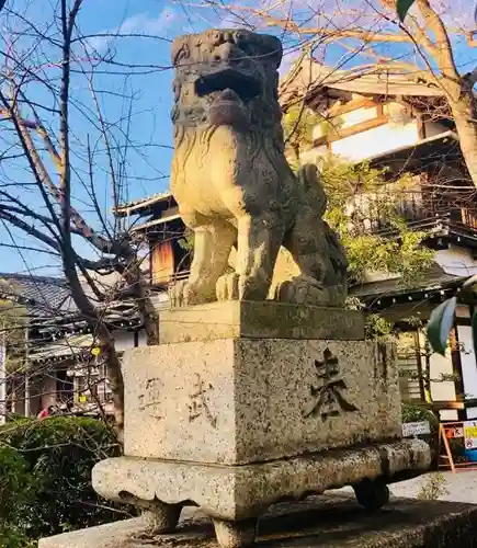 大井神社の狛犬