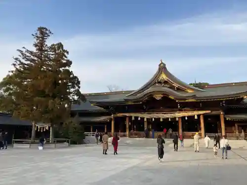 寒川神社の本殿・本堂