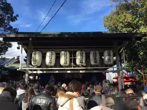 千代保稲荷神社の初詣