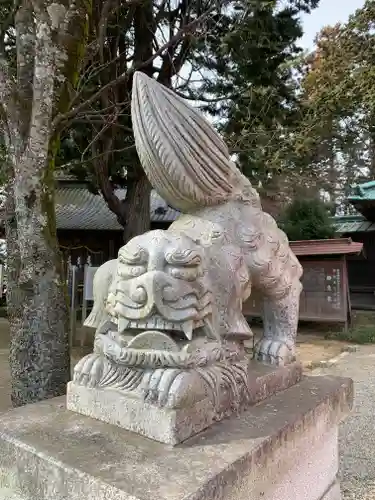 新田神社の狛犬