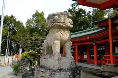 多治速比売神社の狛犬