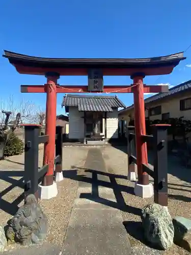 白山神社の鳥居