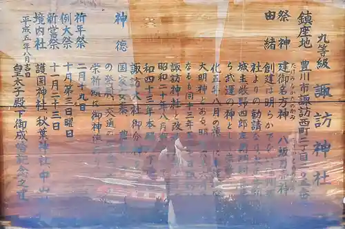 諏訪神社の歴史