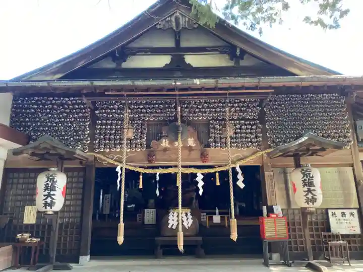 古井の天狗山の本殿・本堂