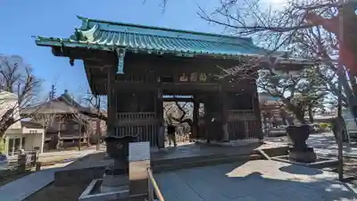祐天寺の山門・神門