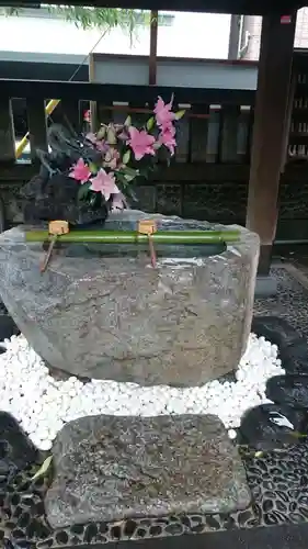 三島神社の手水