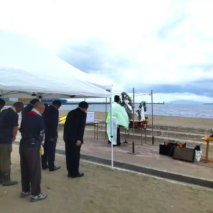 七重浜海津見神社(北海道)
