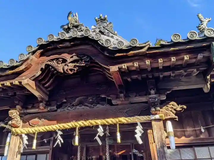 男山神社の本殿・本堂